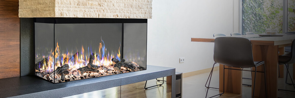 Ledkachel Fireplace Aflamo Superb